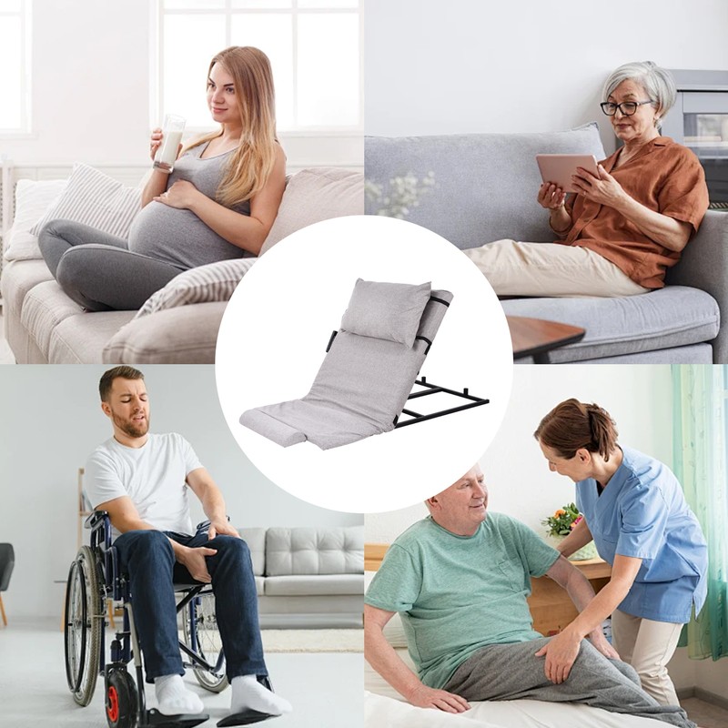 Electric Lifting Bed Backrest 2-80° Adjustable Back Rest Support gallery