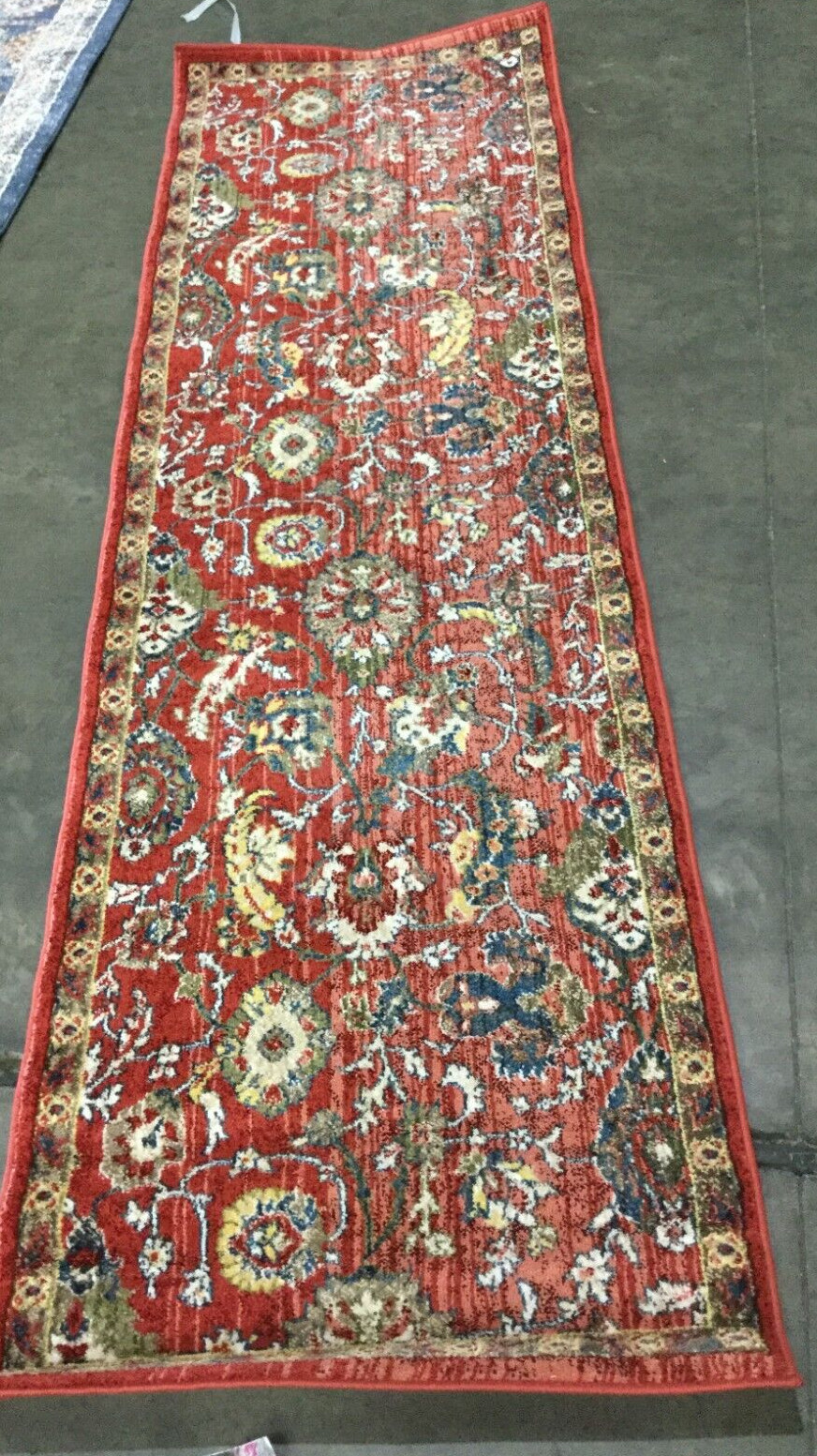 RUST / IVORY 2'-6" X 8' Flaw in Rug, Reduced Price 1172661180 KSN398P-28 gallery