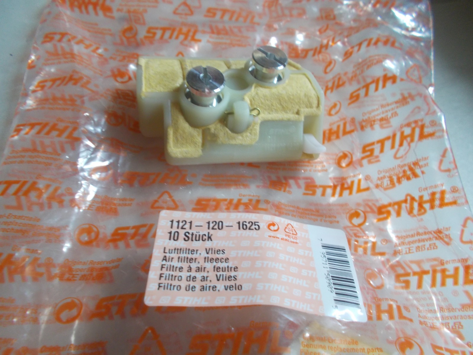 Stihl Genuine OEM 024 Air Filter 024AV Super 024S WB 1121-120-1625 #GM-G4C3 gallery