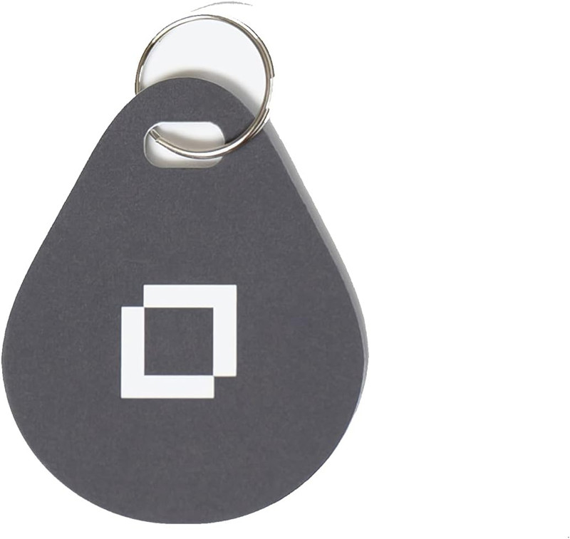 Key Fobs (4-Pack) - NFC Enabled - Compatible with Lock+ Smart Locks (Grey) gallery