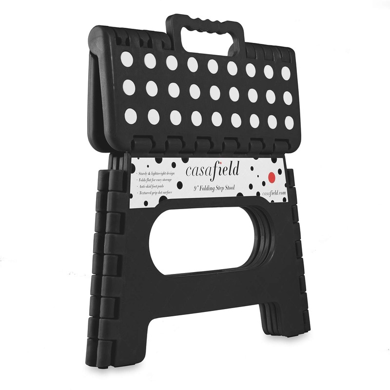 Casafield 9 Folding Step Stool - Small Plastic Foot Stool gallery