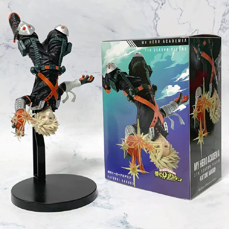 22cm Anime Hero Action Figure Explosive Character PVC Statue Model Toy Gift gallery