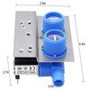 New Upgrade 285805 Washer Water Inlet 2.7 x 4.4 x 2.8 inches, Blue&Black gallery