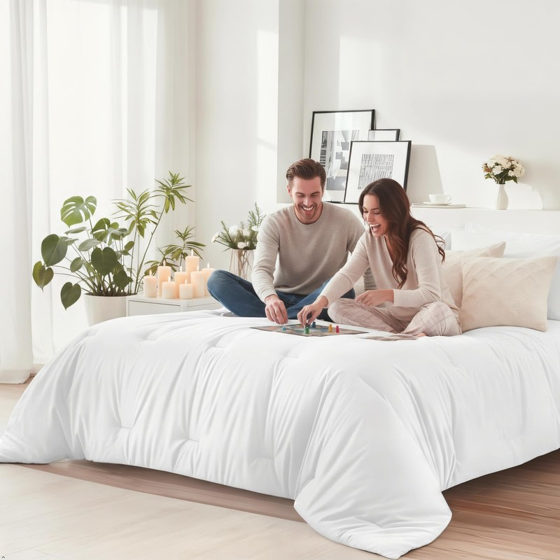 Easthome Twin Comforter Set 5 Pieces - Ultra-Soft Bed in a Bag Twin Size, Cozy L gallery