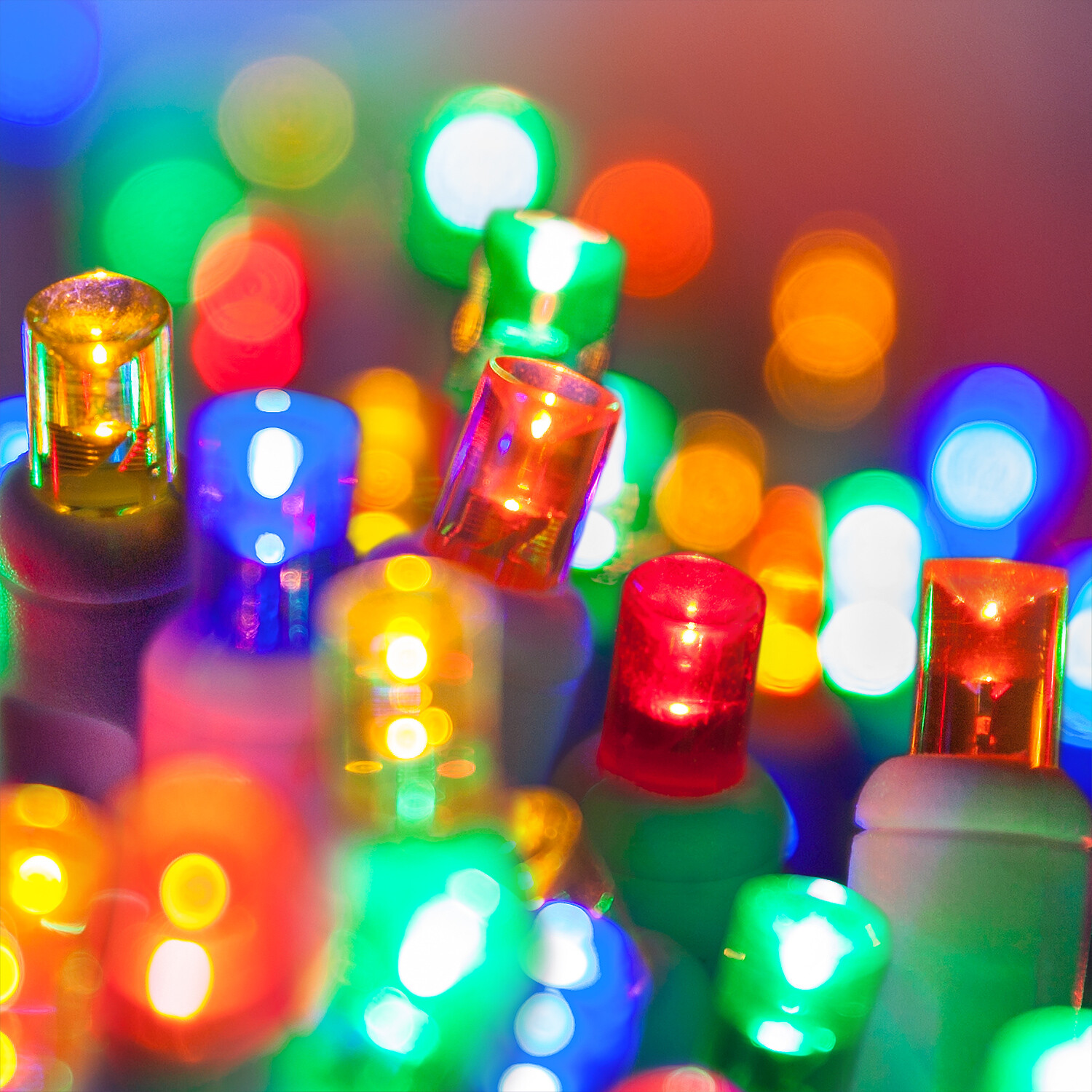 70 LED White Wire Mini Lights Indoor Outdoor Christmas Wedding Dorm Party 24ft gallery