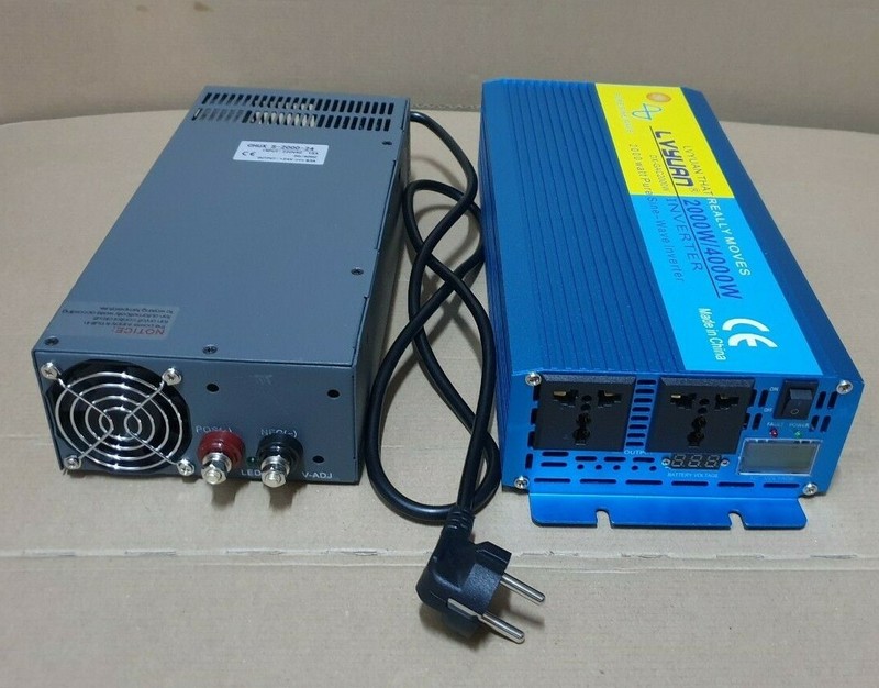Current And Voltage Converter From 110V To 220V And From 60 To 50HZ Up To 2000W gallery