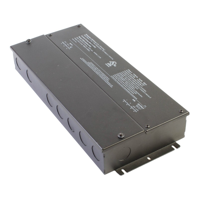 UL listed 24v dimmable LED driver 384w Class 2 Triac 0-10v ( 96wx4 ) for LED gallery