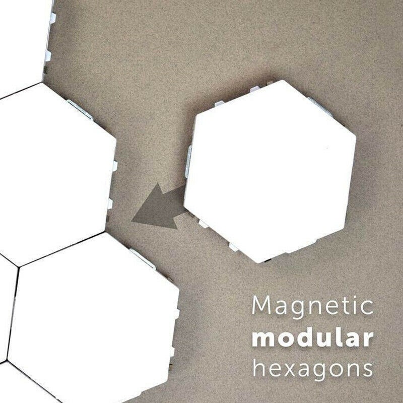Modular Touch Lights, ABS+PC Output, Hexagon Plug gallery