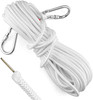 Wire Center Flag Pole Rope 5/16 Inch 65 Feet with 2 Pieces Stainless Steel Snap gallery