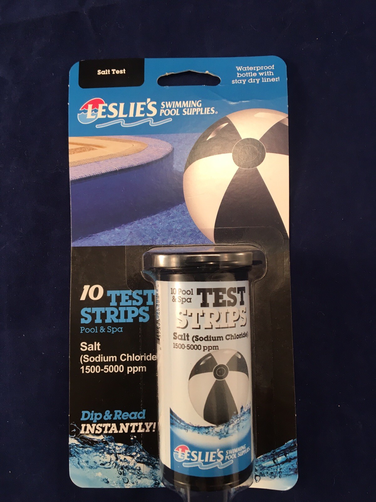 Leslie’s Swimming Pool Supplies Salt Test Strips 10 count gallery