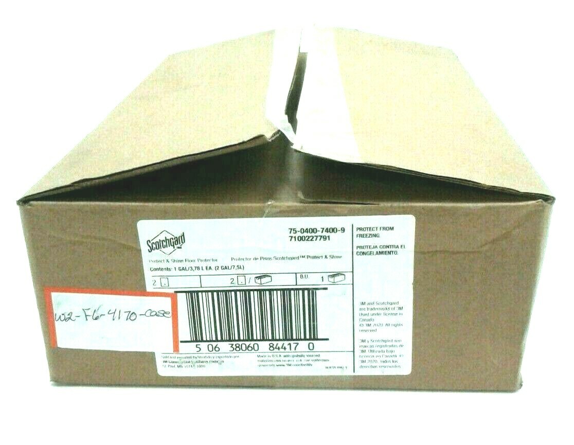 Scotchgard 75-0400-7400-9 Protect & Shine Floor Protector, Pk 2 (Each Bag 1 Gal) gallery