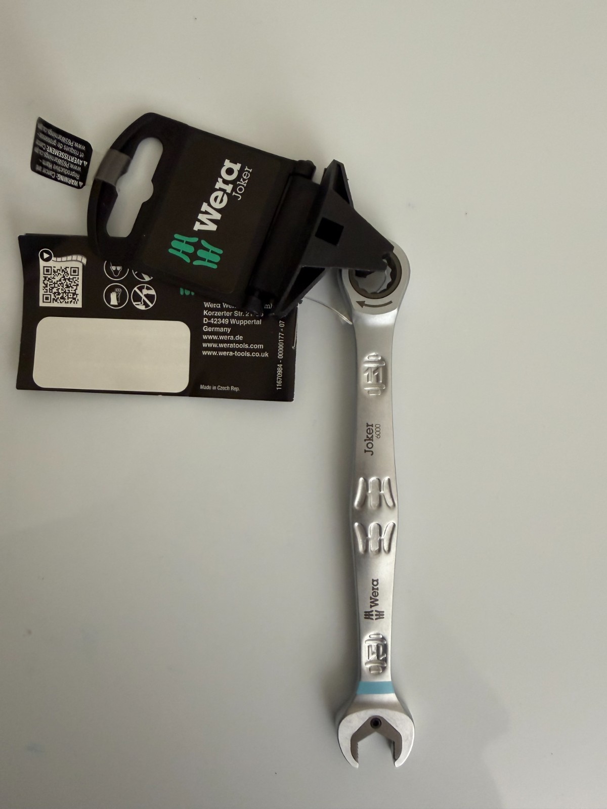 Wera Joker Combination Wrench 11mm – Ratcheting – Made in Czechia – WR073271 gallery