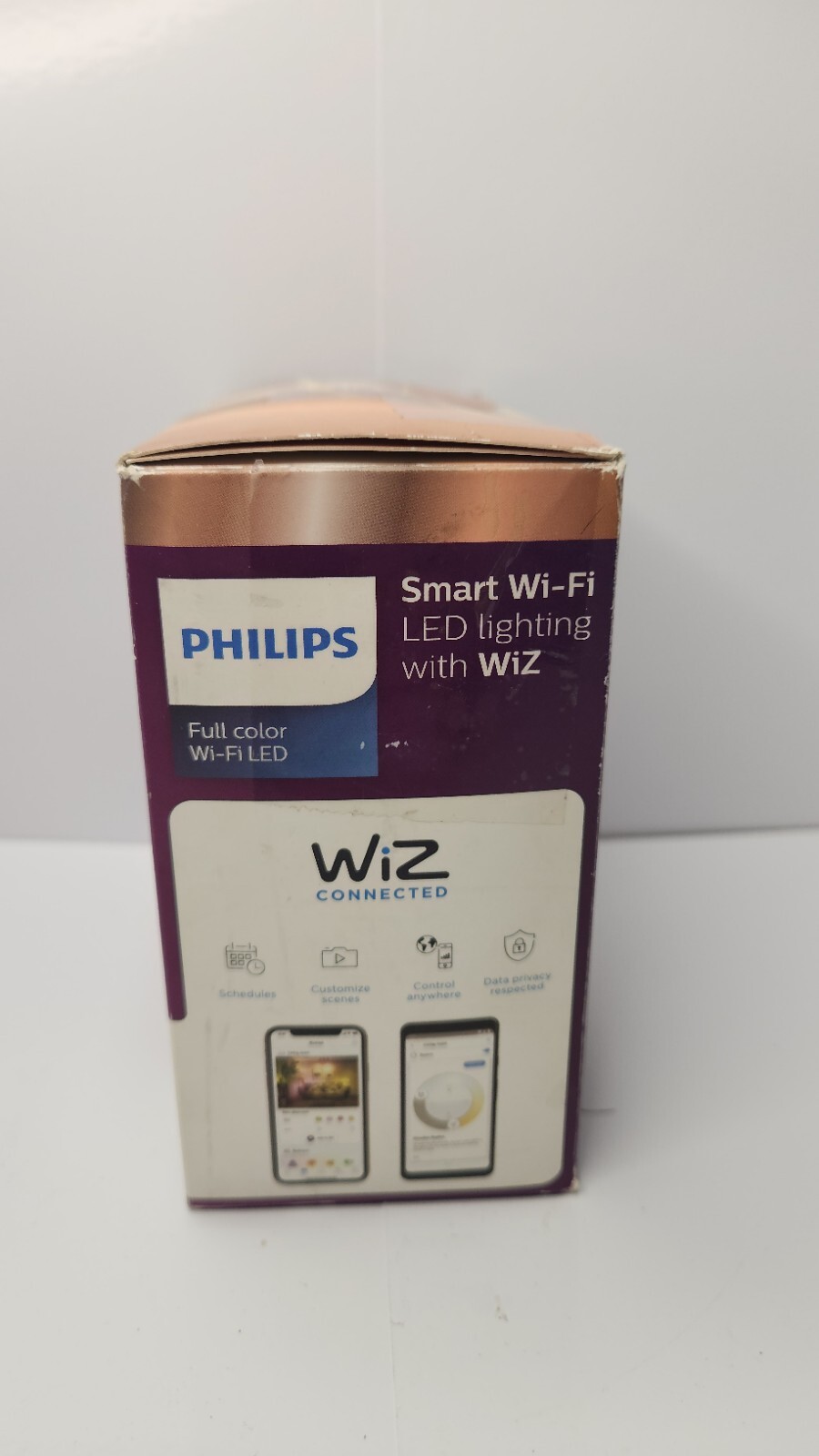 PHILIPS FULL COLOR WIFI LED 6.5FT LIGHT STRIP 1600LM 20W WIZ CONNECTED APP gallery