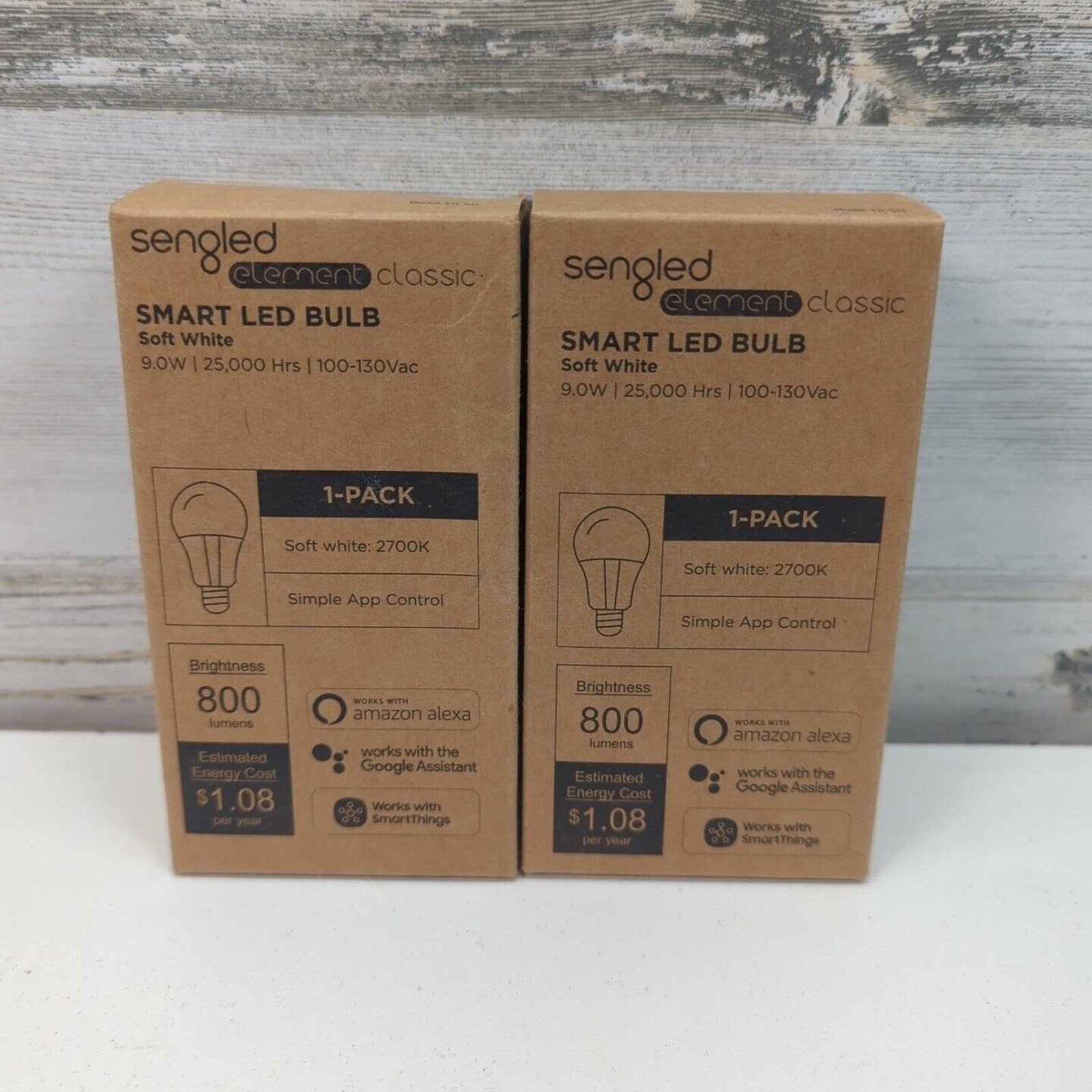 Sengled A19 LED Bulb 9W 800 Lumens Soft White 60W Eq 2 Pack New gallery