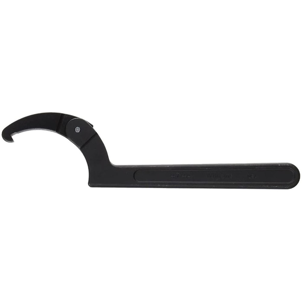 Williams JHW474 Adjustable Hook Spanner Wrench: 2 To 4-3/4 Capacity