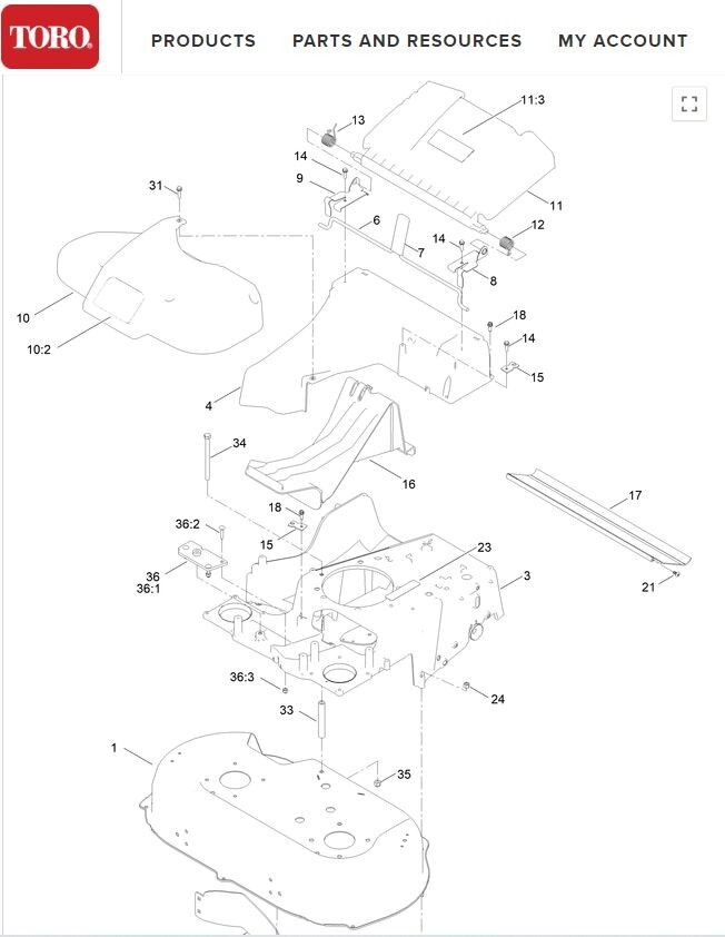 Genuine Toro Decal 121-2391 Dual Force V-Belt Guard TimeMaster Lawn Mower gallery