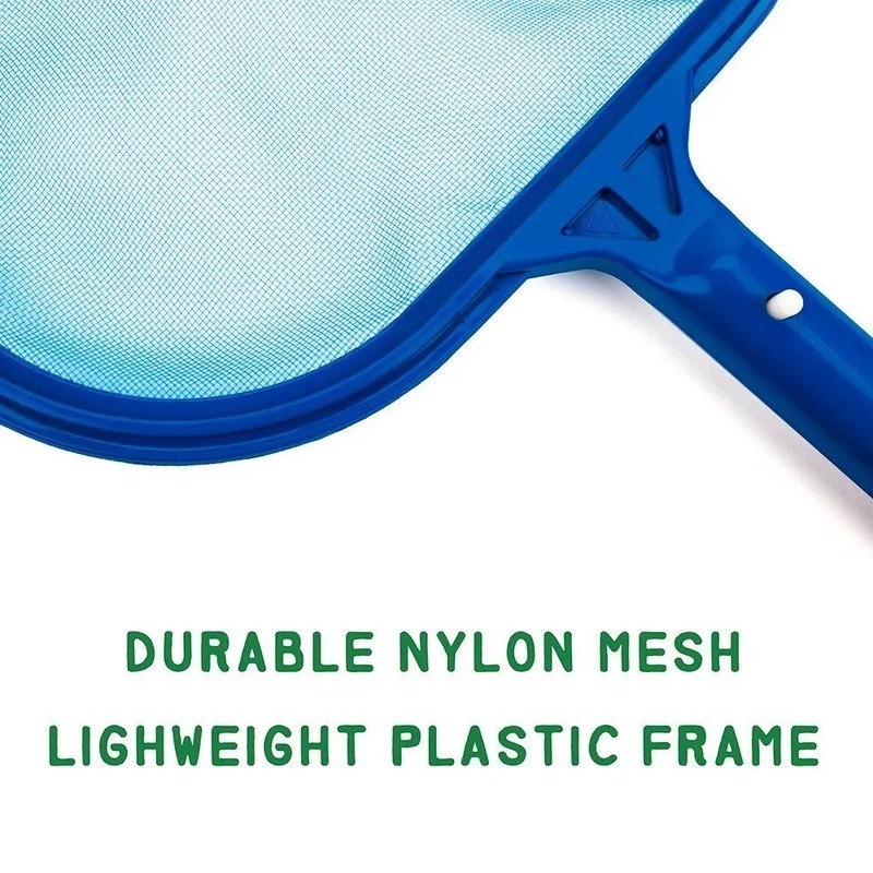 Heavy Duty Pool Skimmer Leaf Rake Net Cleaning Swimming Pool Fine Mesh Netting gallery