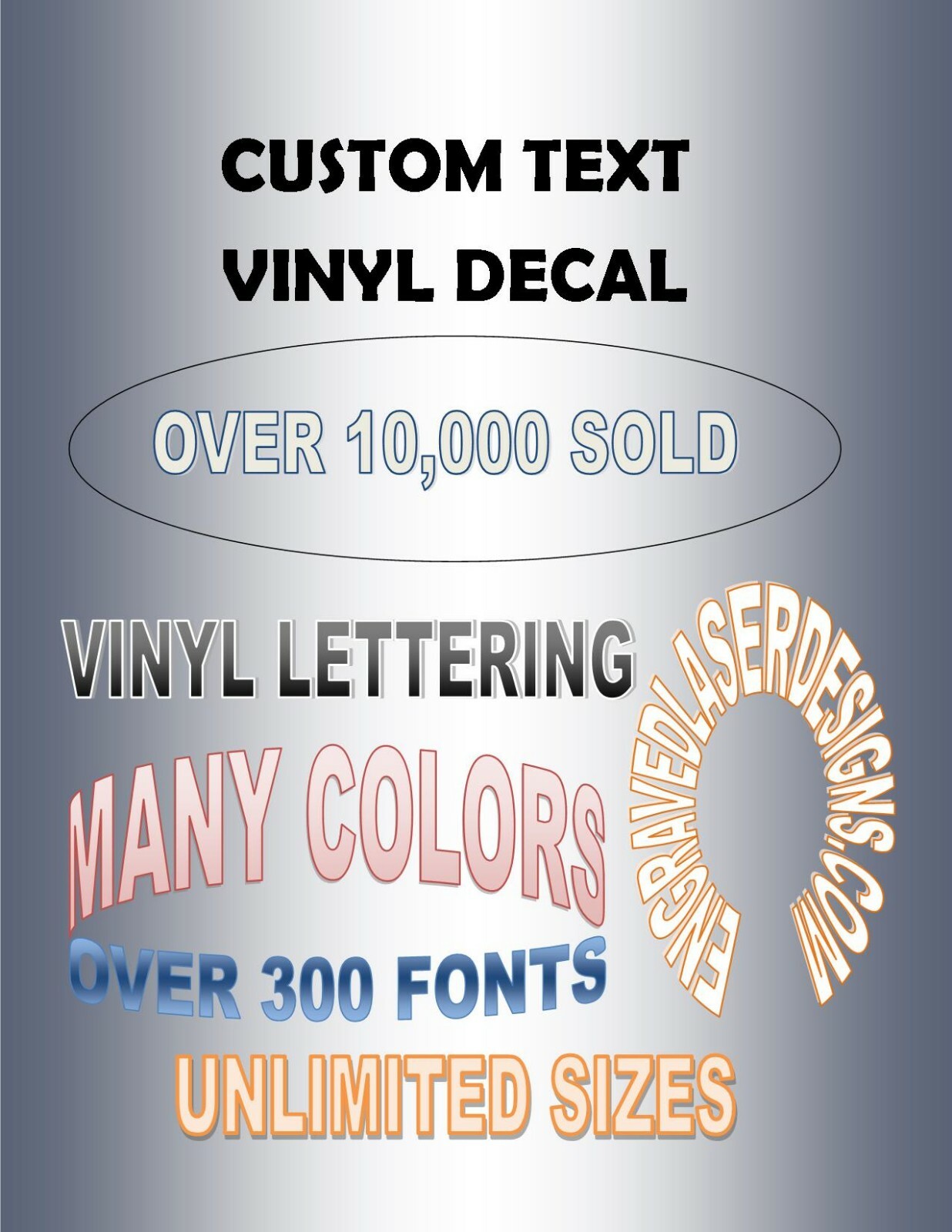 Custom Vinyl Lettering Personalized Custom License Plate Holder with vinyl gallery