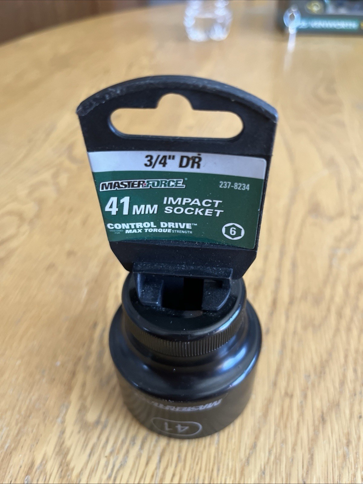 Masterforce 3/4 inch Drive X 41 Mm Deep 6 Pt Impact Socket Axle Nut gallery