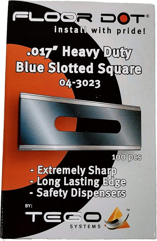 Square Corner Slotted Carpet Blades gallery