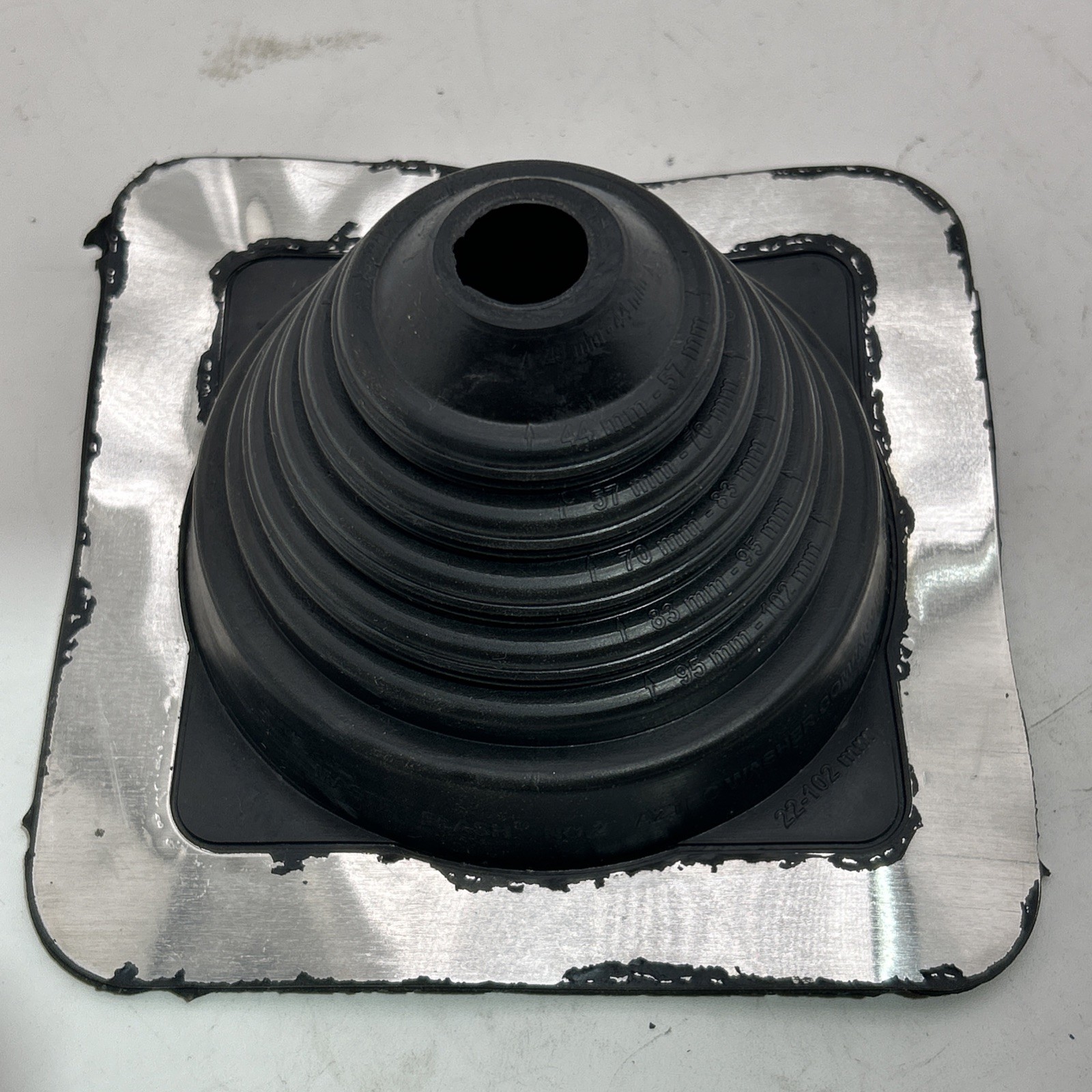Aztec Master Flash #2 Standard Square Base Pipe Flashing 7/8" - 4" gallery