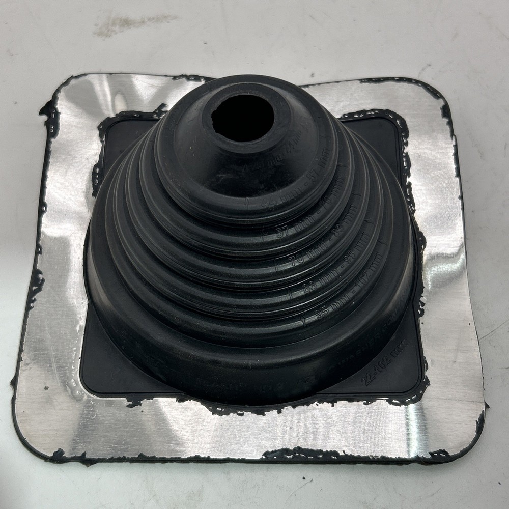 Aztec Master Flash #2 Standard Square Base Pipe Flashing 7/8" - 4"