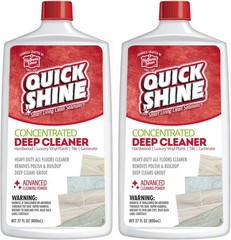 Quick Shine Multi Surface Deep Floor Cleaner and Wax Remover 27Fl oz,Pack of …