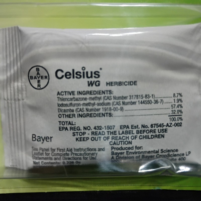 Celsius Herbicide - Single Use Packet - 0.226 oz - Controls over 120 Weeds gallery