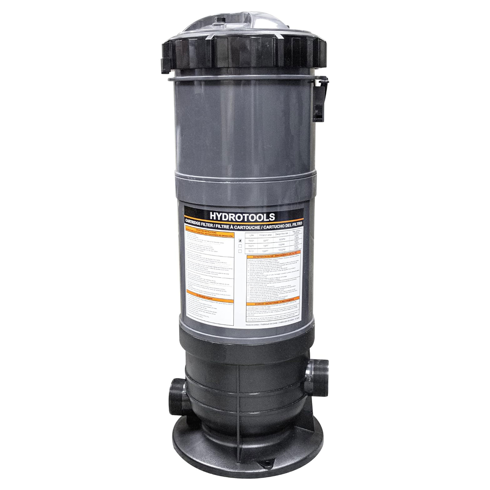Swimline HydroTools 50 Sq Ft Sure Flo Cartridge Pool Filter Tank and Elements gallery