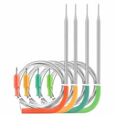 Barbecue Cooking Meat Replace Probes Measure Temperature For IBBQ-4T Thermometer