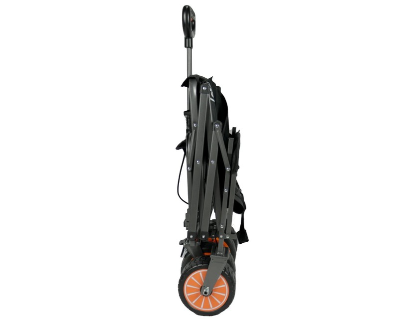 Electric Assistance Collapsible Folding Garden Utility Wagon With Tailgate gallery