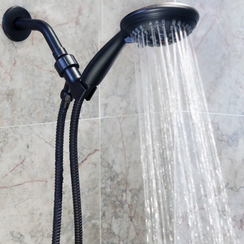 6 Function Handheld Shower Head Kit (Aqua Elegante) - Oil-Rubbed Bronze- 2.5 GPM gallery