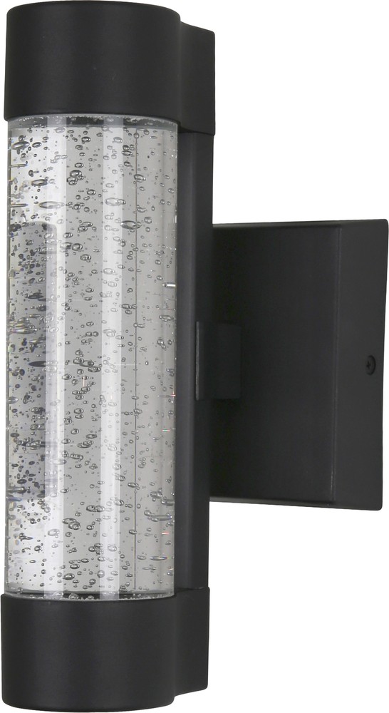 12" LED Cylinder Up & Down Wall Sconce 10W 600LM, Color Tunable ETL Listed Black