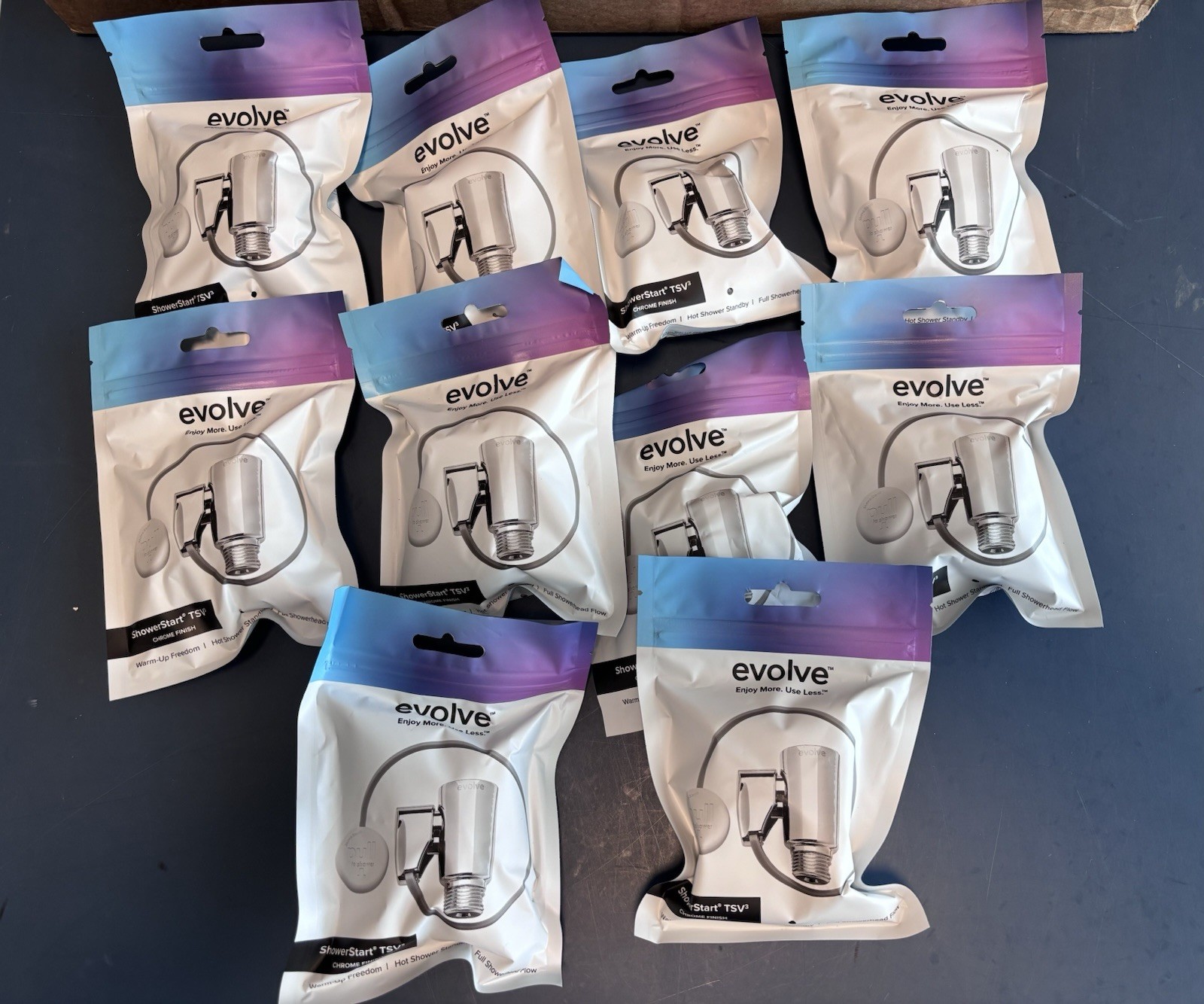 Evolve ShowerStart TSV3 Chrome Finish Water Conservation Save $$$ - Bundle Of 10 gallery