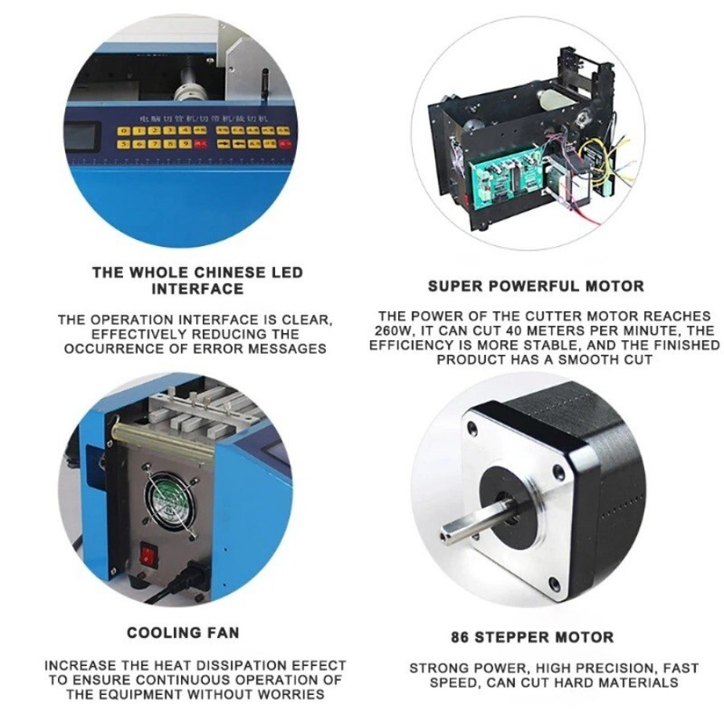 Automatic Wire Rope Cutting Machine Blade Metal Cutting Machine Copper Sheet gallery
