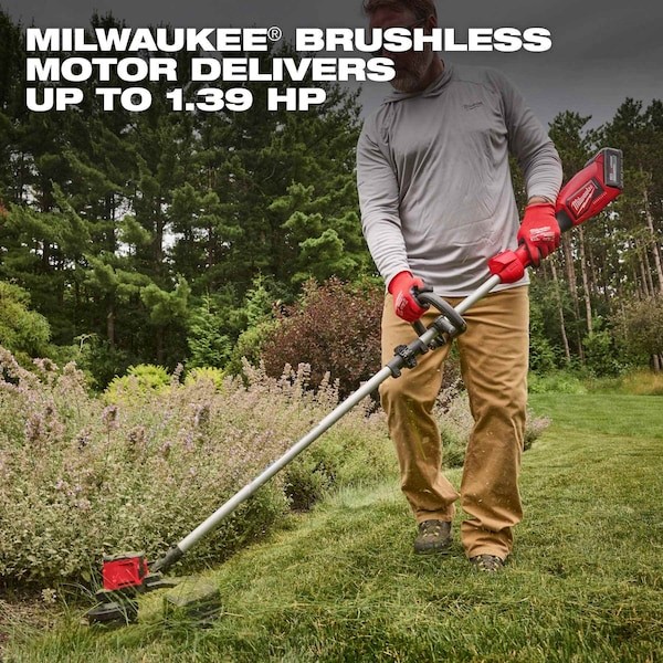 Milwaukee Tool 2828-20E String Trimmer, 9.1 Lb, Cordless, 18V Dc gallery