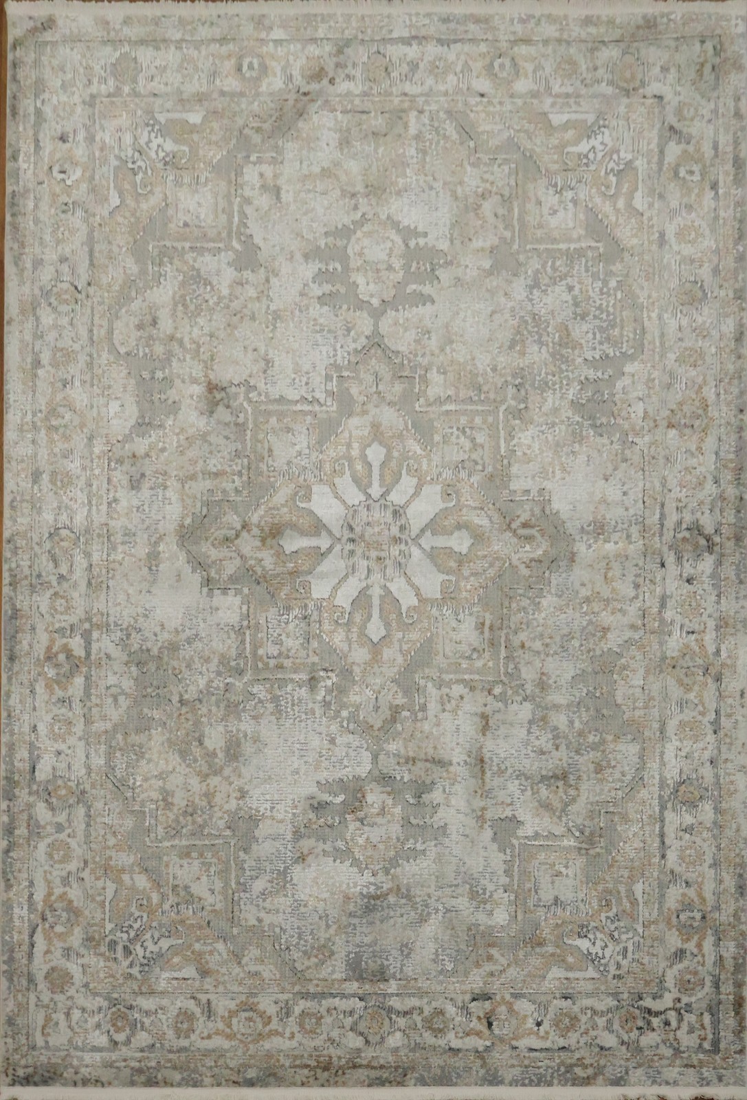Vintage Inspired Gray Rug 5x8 Ft Contemporary Carpet Oriental Turkish Rug gallery