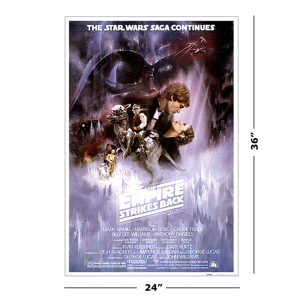 Star Wars: Episode V - The Empire Strikes Back - Movie Poster (Reg) (24" X 36") gallery