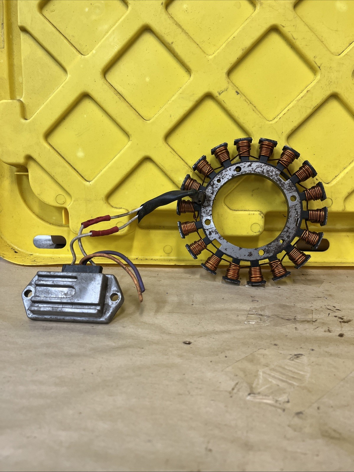 OEM Kohler Alternator Stator With Voltage Regulator gallery