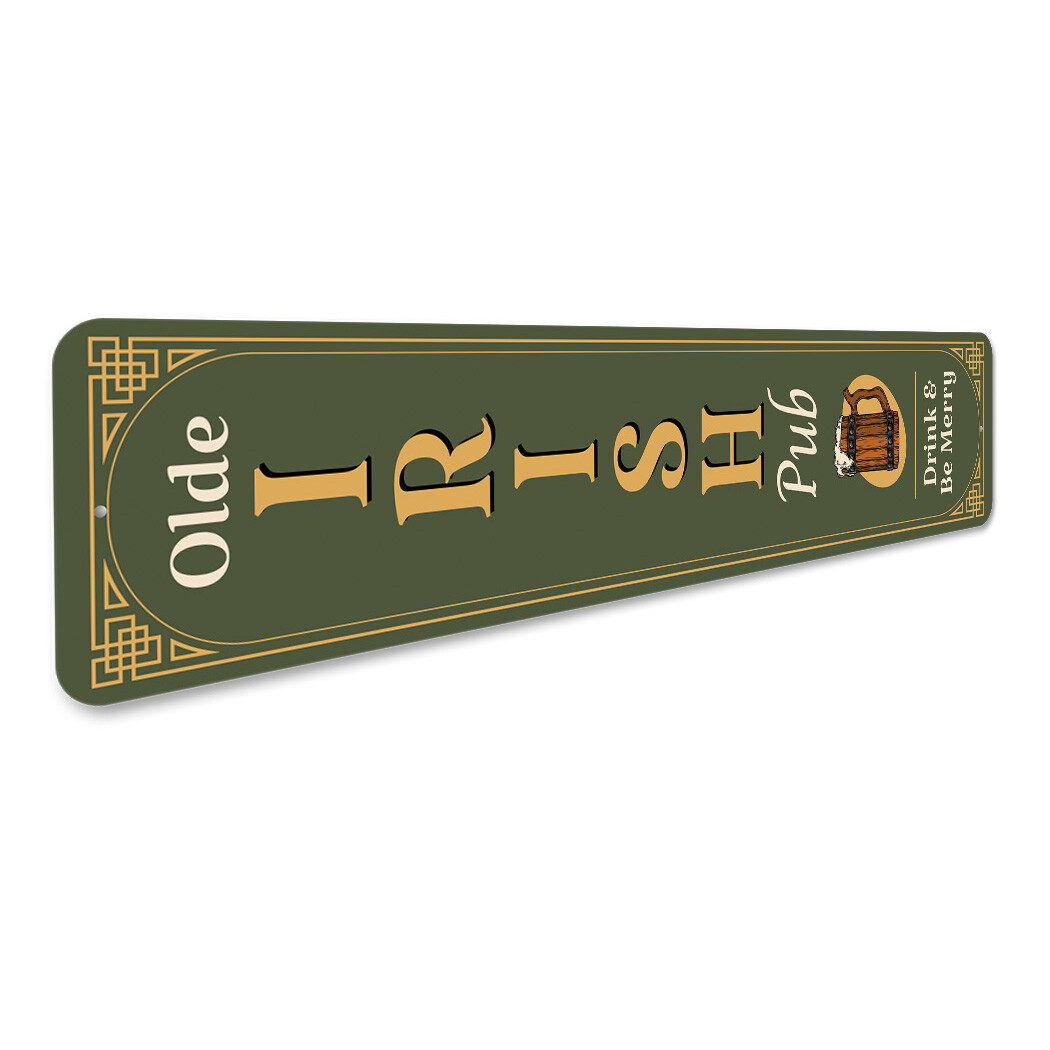 Olde Irish Pub Metal Sign gallery