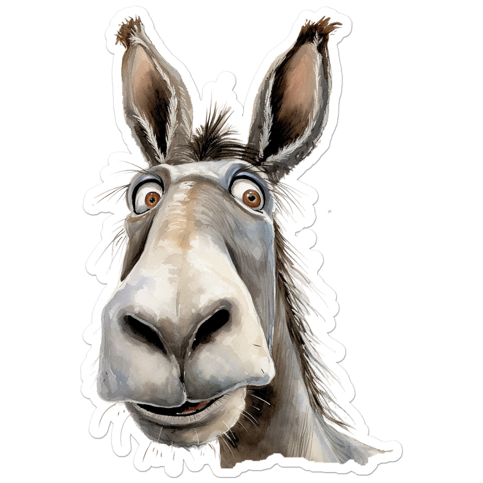 Funny Mule Donkey - Vinyl Decal Sticker - Car Window Laptop - ebn12383 gallery
