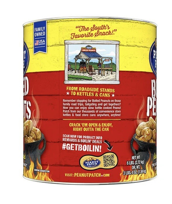 Green Cajun Boiled Peanuts - 6lb Can FREE SHIPPING!!! gallery