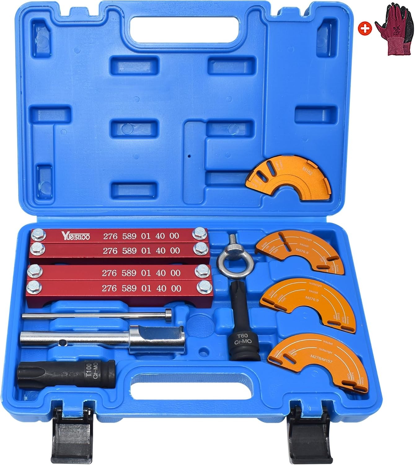 Engine Timing Tool Kit 4 Pcs Camshaft Adjuster Fits Mercedes Benz M157/M276/M278 gallery