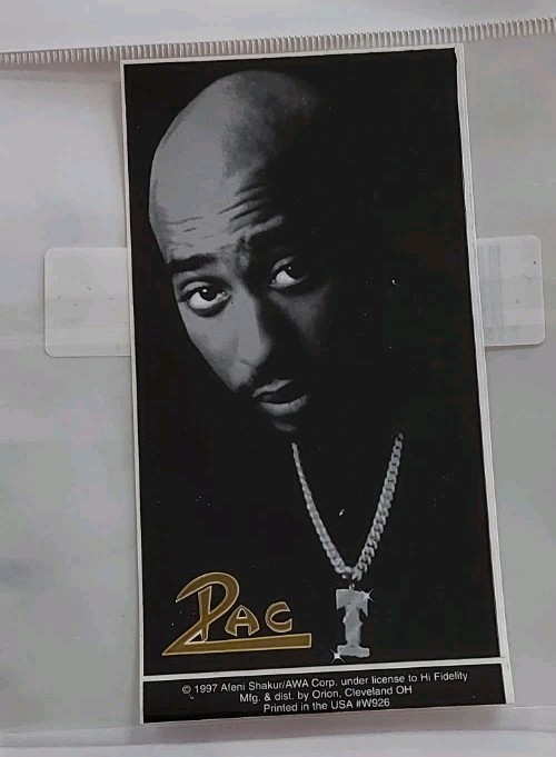 2 PAC - STICKER/DECAL - BRAND NEW VINTAGE - 7.25cm x 13.75cm Printed in USA gallery