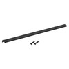 Cabinet Edge Finger Pull, 1pcs 600mm / 23.62" Hidden Cabinet Pulls, Black gallery