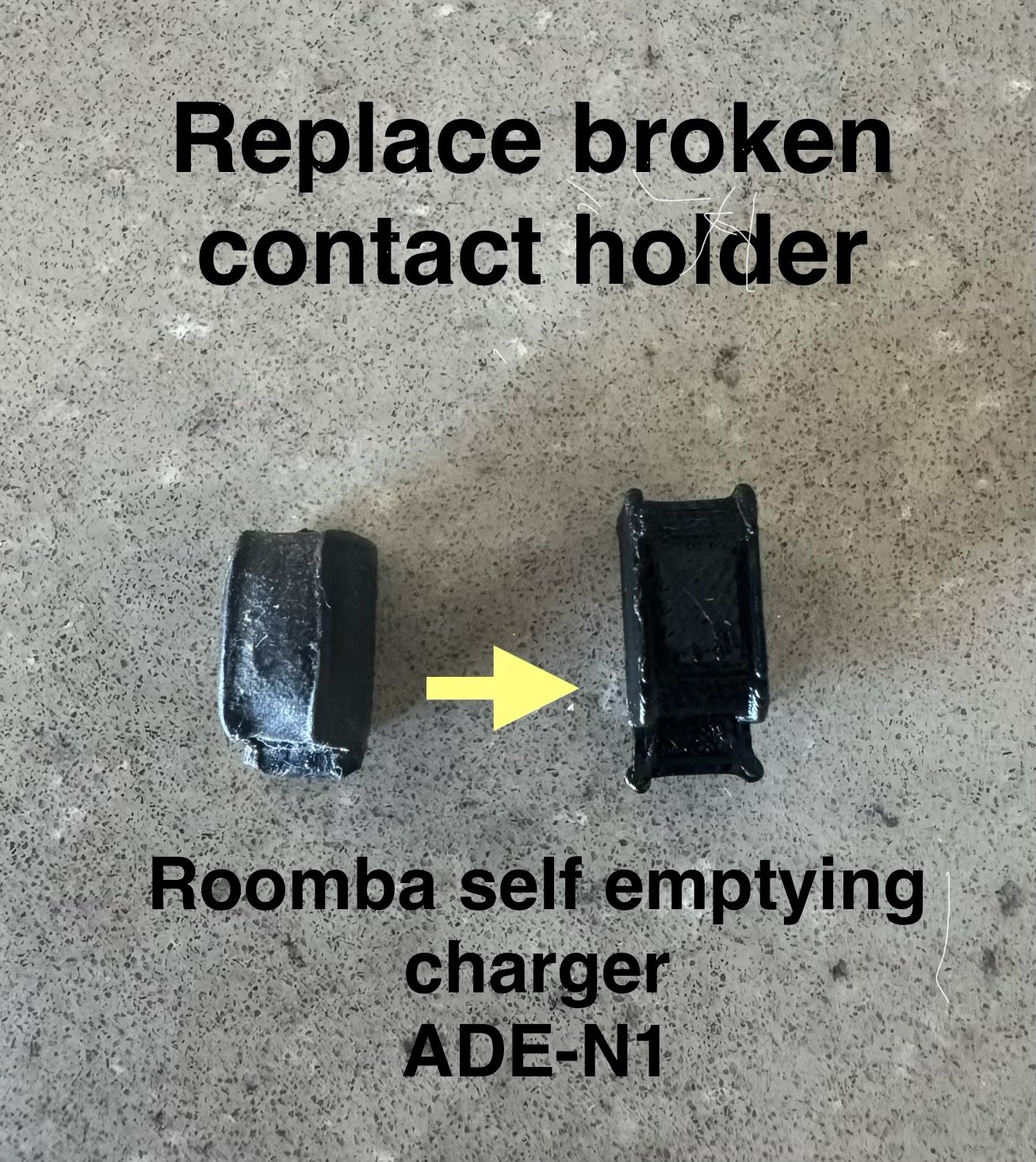 iRobot Roomba ADE-N1 Clean Base Charging Contact Holders Replacement Repair DIY gallery