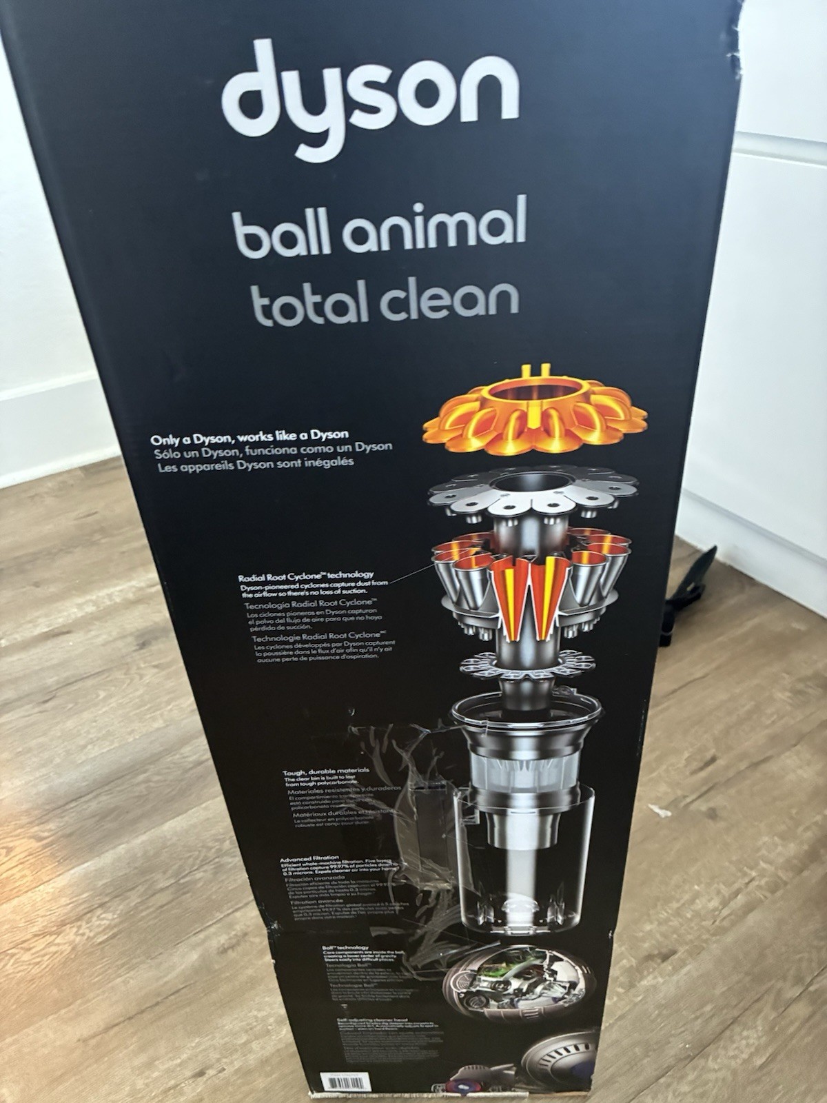 Dyson Ball Animal 2 Origin Corded Upright Vacuum Cleaner Bagless, Gray/Blue gallery