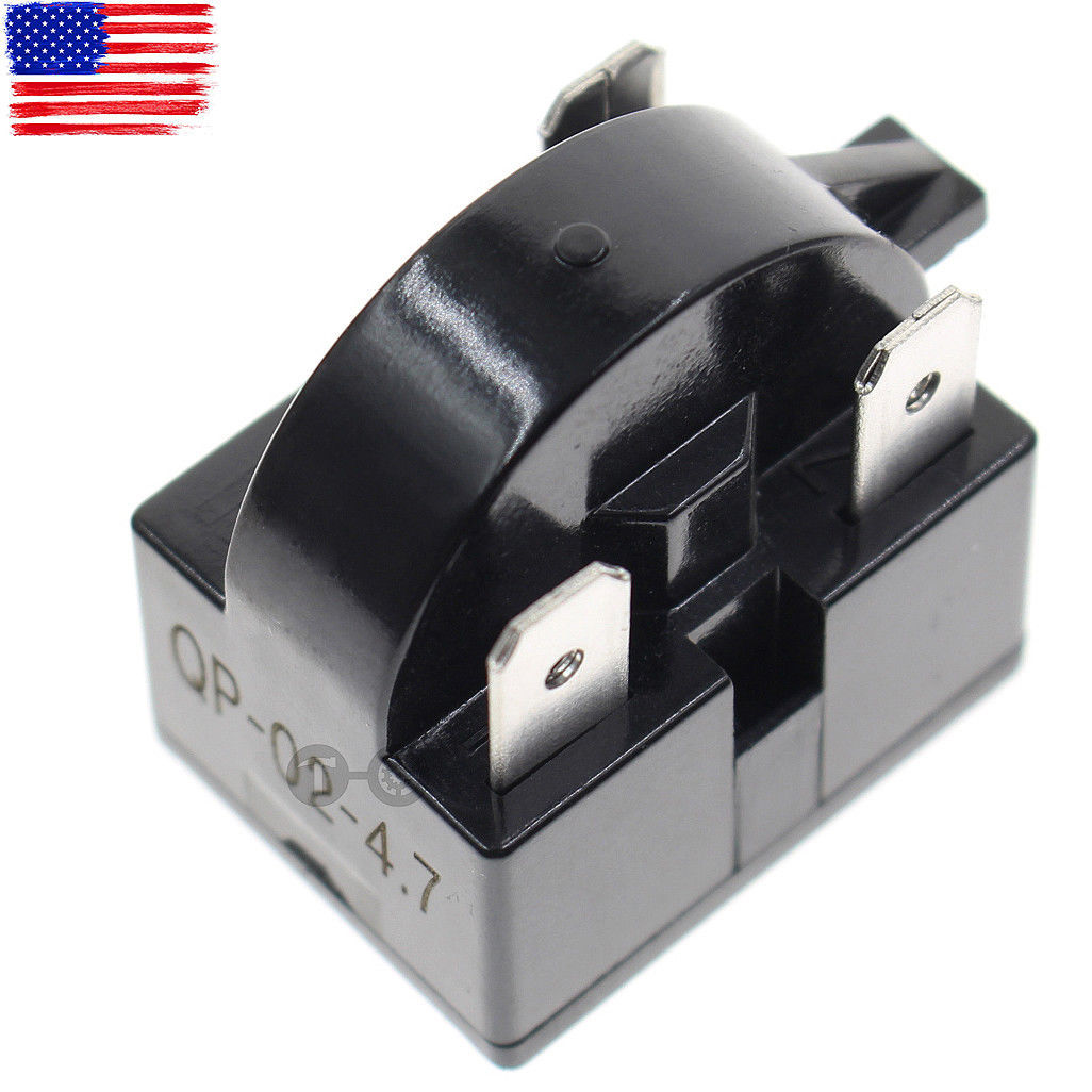 QP2-4.7 Start Relay PTC For 4.7 Ohm 3Pin Danby Magic Chef Kenmore Refrigerator gallery