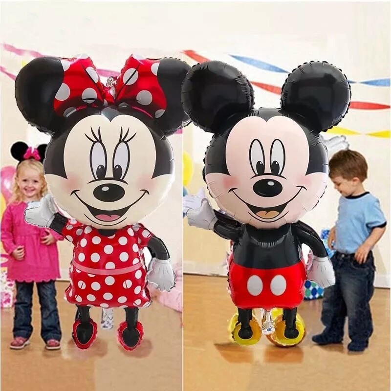 GIANT MICKEY MINNIE MOUSE FOIL BALLOONS BIRTHDAY PARTY 110CM DECOR gallery