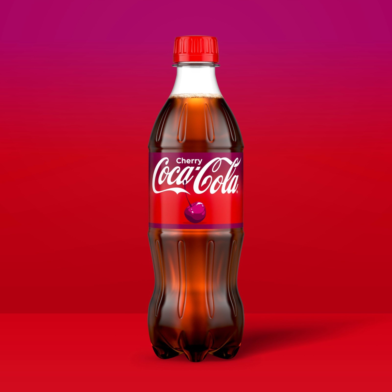Coca-Cola Coke Cherry Soda, 16.9 fl oz, 6 Pack gallery